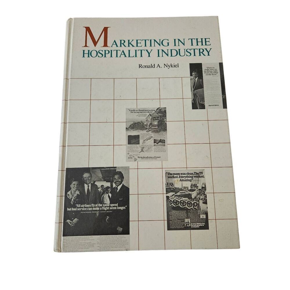Marketing in the hospitality industry by Ronald A. Nykiel CBI books isbn 0843608